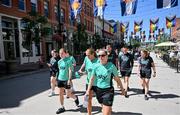 22 June 2025; Republic of Ireland's Jessie Stapleton during a team walk in Denver, ahead of their international friendly match against United States at Dick’s Sporting Goods Park in Colorado, USA, on Thursday. Photo by Stephen McCarthy/Sportsfile