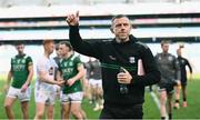 22 June 2025; Fermanagh manager Kieran Donnelly after his side's defeat in the Tailteann Cup semi-final match between Kildare and Fermanagh at Croke Park in Dublin. Photo by Piaras Ó Mídheach/Sportsfile