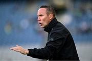22 June 2025; Kildare manager Brian Flanagan during the Tailteann Cup semi-final match between Kildare and Fermanagh at Croke Park in Dublin. Photo by Piaras Ó Mídheach/Sportsfile