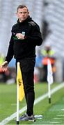22 June 2025; Fermanagh manager Kieran Donnelly during the Tailteann Cup semi-final match between Kildare and Fermanagh at Croke Park in Dublin. Photo by Piaras Ó Mídheach/Sportsfile