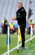 22 June 2025; Fermanagh manager Kieran Donnelly during the Tailteann Cup semi-final match between Kildare and Fermanagh at Croke Park in Dublin. Photo by Piaras Ó Mídheach/Sportsfile
