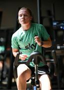 22 June 2025; Emily Murphy during a Republic of Ireland women gym session at Denver Athletic Club in Colorado, USA. Photo by Stephen McCarthy/Sportsfile