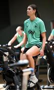 22 June 2025; Erin Healy during a Republic of Ireland women gym session at Denver Athletic Club in Colorado, USA. Photo by Stephen McCarthy/Sportsfile
