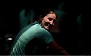 22 June 2025; Goalkeeper Sophie Whitehouse during a Republic of Ireland women gym session at Denver Athletic Club in Colorado, USA. Photo by Stephen McCarthy/Sportsfile