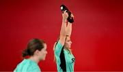 22 June 2025; Ellen Molloy during a Republic of Ireland women gym session at Denver Athletic Club in Colorado, USA. Photo by Stephen McCarthy/Sportsfile