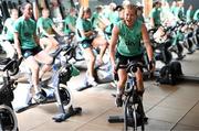 22 June 2025; Ruesha Littlejohn during a Republic of Ireland women gym session at Denver Athletic Club in Colorado, USA. Photo by Stephen McCarthy/Sportsfile