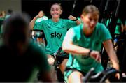 22 June 2025; Izzy Atkinson during a Republic of Ireland women gym session at Denver Athletic Club in Colorado, USA. Photo by Stephen McCarthy/Sportsfile