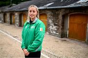 23 June 2025; Swimmer Ellie McCartney poses for a portrait during an OFI Media Conference at the Olympic House on the Sport Ireland Campus in Dublin. Photo by Ben McShane/Sportsfile