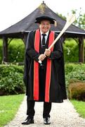 23 June 2025; Irish sports broadcaster Marty Morrissey before receiving his honorary doctorial award at the Longford International College Graduation Ceremony 2025 at the Radisson Blu Dublin Airport Hotel in Dublin. Photo by Shauna Clinton/Sportsfile