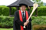 23 June 2025; Irish sports broadcaster Marty Morrissey before receiving his honorary doctorial award at the Longford International College Graduation Ceremony 2025 at the Radisson Blu Dublin Airport Hotel in Dublin. Photo by Shauna Clinton/Sportsfile