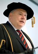 23 June 2025; Vincent English of Longford International College during the Longford International College Graduation Ceremony 2025 at the Radisson Blu Dublin Airport Hotel in Dublin. Photo by Shauna Clinton/Sportsfile