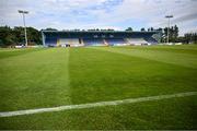 23 June 2025; A general view inside the ground before the SSE Airtricity Men's Premier Division match between Waterford and Shelbourne at the Regional Sports Centre in Waterford. Photo by Piaras Ó Mídheach/Sportsfile