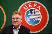 23 June 2025; UEFA technical advisor Frank Ludolph during a FAI Coaching Education visit from CONCACAF & UEFA at The Johnstown Estate in Enfield, Meath. Photo by Ben McShane/Sportsfile