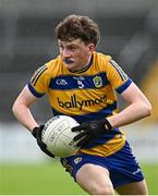 22 June 2025; Séamus Hussey of Roscommon during the Electric Ireland GAA Football All-Ireland Minor Championship semi-final match between Tyrone and Roscommon at Kingspan Breffni in Cavan. Photo by Seb Daly/Sportsfile