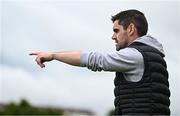22 June 2025; Tyrone manager Gerard Donnelly during the Electric Ireland GAA Football All-Ireland Minor Championship semi-final match between Tyrone and Roscommon at Kingspan Breffni in Cavan. Photo by Seb Daly/Sportsfile