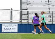 23 June 2025; Jessie Stapleton during a Republic of Ireland women training session at North Area Athletic Complex in Arvada, Colorado, USA. Photo by Stephen McCarthy/Sportsfile