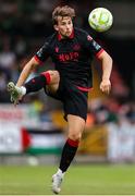 23 June 2025; Owen Lambe of Drogheda United during the SSE Airtricity Men's Premier Division match between Cork City and Drogheda United at Turner's Cross in Cork. Photo by Thomas Flinkow/Sportsfile