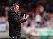 23 June 2025; Drogheda United manager Kevin Doherty during the SSE Airtricity Men's Premier Division match between Cork City and Drogheda United at Turner's Cross in Cork. Photo by Thomas Flinkow/Sportsfile