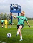 23 June 2025; Amber Barrett during a Republic of Ireland women training session at North Area Athletic Complex in Arvada, Colorado, USA. Photo by Stephen McCarthy/Sportsfile