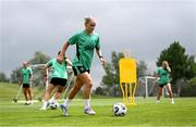 23 June 2025; Izzy Atkinson during a Republic of Ireland women training session at North Area Athletic Complex in Arvada, Colorado, USA. Photo by Stephen McCarthy/Sportsfile