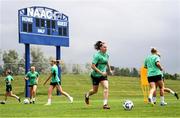 23 June 2025; Lucy Quinn during a Republic of Ireland women training session at North Area Athletic Complex in Arvada, Colorado, USA. Photo by Stephen McCarthy/Sportsfile