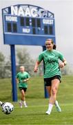 23 June 2025; Tyler Toland during a Republic of Ireland women training session at North Area Athletic Complex in Arvada, Colorado, USA. Photo by Stephen McCarthy/Sportsfile