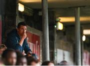 23 June 2025; Cork City manager Ger Nash watches on from the stand during the SSE Airtricity Men's Premier Division match between Cork City and Drogheda United at Turner's Cross in Cork. Photo by Thomas Flinkow/Sportsfile