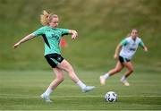 23 June 2025; Amber Barrett during a Republic of Ireland women training session at North Area Athletic Complex in Arvada, Colorado, USA. Photo by Stephen McCarthy/Sportsfile