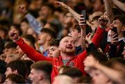 23 June 2025; Bohemians supporters during the SSE Airtricity Men's Premier Division match between Bohemians and Shamrock Rovers at Dalymount Park in Dublin. Photo by Ramsey Cardy/Sportsfile