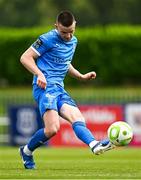 23 June 2025; Darragh Leahy of Waterford during the SSE Airtricity Men's Premier Division match between Waterford and Shelbourne at the Regional Sports Centre in Waterford. Photo by Piaras Ó Mídheach/Sportsfile