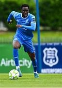 23 June 2025; James Olayinka of Waterford during the SSE Airtricity Men's Premier Division match between Waterford and Shelbourne at the Regional Sports Centre in Waterford. Photo by Piaras Ó Mídheach/Sportsfile