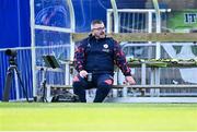 23 June 2025; Shelbourne analyst Martin Doyle before the SSE Airtricity Men's Premier Division match between Waterford and Shelbourne at the Regional Sports Centre in Waterford. Photo by Piaras Ó Mídheach/Sportsfile