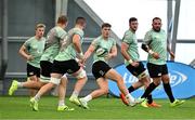 24 June 2025; Jude Postlethwaite during the Ireland rugby squad training at the IRFU High Performance Centre at the Sport Ireland Campus in Dublin. Photo by Brendan Moran/Sportsfile