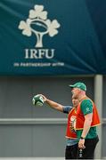 24 June 2025; Assistant coach Mike Prendergast, left, with head coach Paul O'Connell during the Ireland rugby squad training at the IRFU High Performance Centre at the Sport Ireland Campus in Dublin. Photo by Brendan Moran/Sportsfile