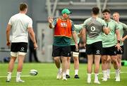 24 June 2025; Assistant coach Denis Leamy during the Ireland rugby squad training at the IRFU High Performance Centre at the Sport Ireland Campus in Dublin. Photo by Brendan Moran/Sportsfile