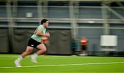 24 June 2025; Tom Stewart during the Ireland rugby squad training at the IRFU High Performance Centre at the Sport Ireland Campus in Dublin. Photo by Brendan Moran/Sportsfile