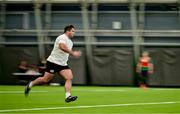 24 June 2025; Thomas Clarkson during the Ireland rugby squad training at the IRFU High Performance Centre at the Sport Ireland Campus in Dublin. Photo by Brendan Moran/Sportsfile