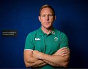 24 June 2025; Assistant coach Mike Prendergast poses for a portrait after an Ireland rugby media conference at the IRFU High Performance Centre at the Sport Ireland Campus in Dublin. Photo by Brendan Moran/Sportsfile