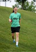 24 June 2025; Megan Campbell during a Republic of Ireland women training session at North Area Athletic Complex in Arvada, Colorado, USA. Photo by Stephen McCarthy/Sportsfile
