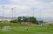 24 June 2025; A general view during a Republic of Ireland women training session at North Area Athletic Complex in Arvada, Colorado, USA. Photo by Stephen McCarthy/Sportsfile