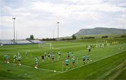 24 June 2025; A general view during a Republic of Ireland women training session at North Area Athletic Complex in Arvada, Colorado, USA. Photo by Stephen McCarthy/Sportsfile