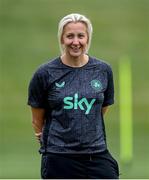 24 June 2025; Head coach Carla Ward during a Republic of Ireland women training session at North Area Athletic Complex in Arvada, Colorado, USA. Photo by Stephen McCarthy/Sportsfile