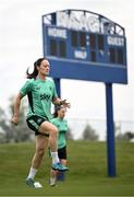 24 June 2025; Megan Campbell during a Republic of Ireland women training session at North Area Athletic Complex in Arvada, Colorado, USA. Photo by Stephen McCarthy/Sportsfile