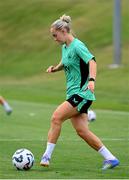 24 June 2025; Izzy Atkinson during a Republic of Ireland women training session at North Area Athletic Complex in Arvada, Colorado, USA. Photo by Stephen McCarthy/Sportsfile