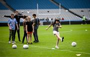 25 June 2025; Participants during the MD Sports GAA Football for ALL Day in Croke Park in Dublin. Photo by Ramsey Cardy/Sportsfile