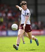 22 June 2025; Matthew Thompson of Galway during the GAA Football All-Ireland Senior Championship preliminary quarter-final match between Down and Galway at Páirc Esler in Newry, Down. Photo by Ben McShane/Sportsfile
