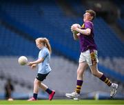 24 June 2025; Participants during the MD Sports GAA Football for ALL Day in Croke Park in Dublin. Photo by Ramsey Cardy/Sportsfile
