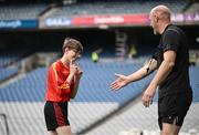24 June 2025; Participants during the MD Sports GAA Football for ALL Day in Croke Park in Dublin. Photo by Ramsey Cardy/Sportsfile