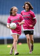 24 June 2025; Participants during the MD Sports GAA Football for ALL Day in Croke Park in Dublin. Photo by Ramsey Cardy/Sportsfile