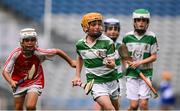 24 June 2025; Action from the match between Cluain Dolcáin, Dublin, and Mungairit / Naomh Pól, Moneteen, Limerick, at the GAAgaeilge Go Games at Croke Park in Dublin. Photo by Ramsey Cardy/Sportsfile